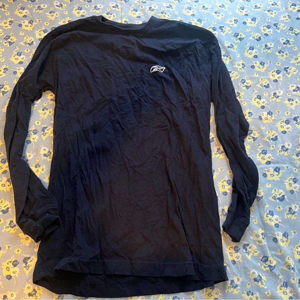 RBX Boys Black Cotton Long Sleeve Tee